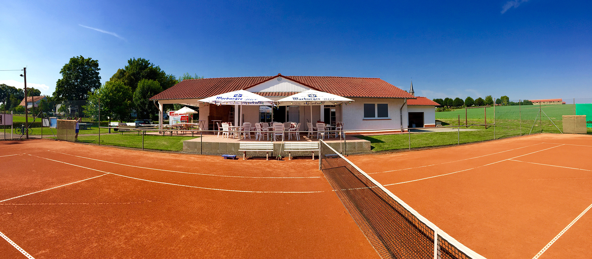 Die Tennisanlage des TC Daseburg e.V.